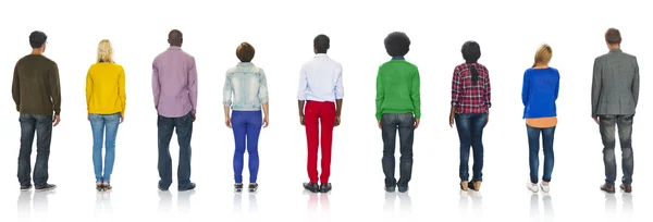 Group of People Standing — Stock Photo, Image