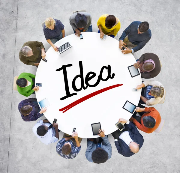 People and Idea Concept — Stock Photo, Image