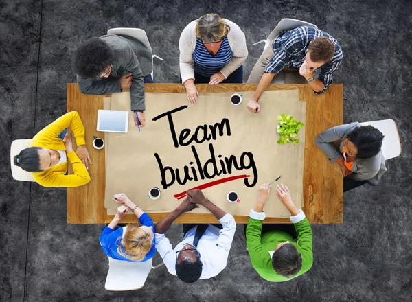 Menschen und Teambuilding-Konzepte — Stockfoto