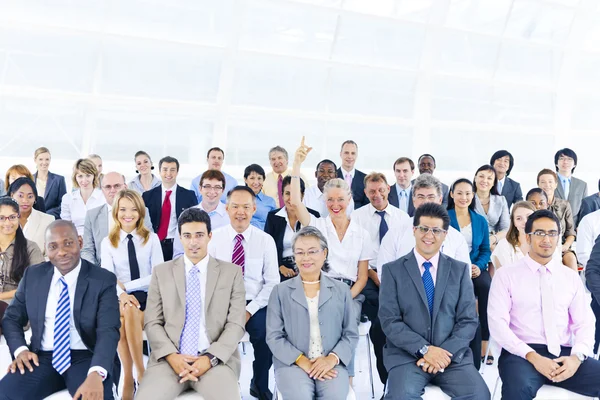 Multi-ethnic group of business people — Stock Photo, Image