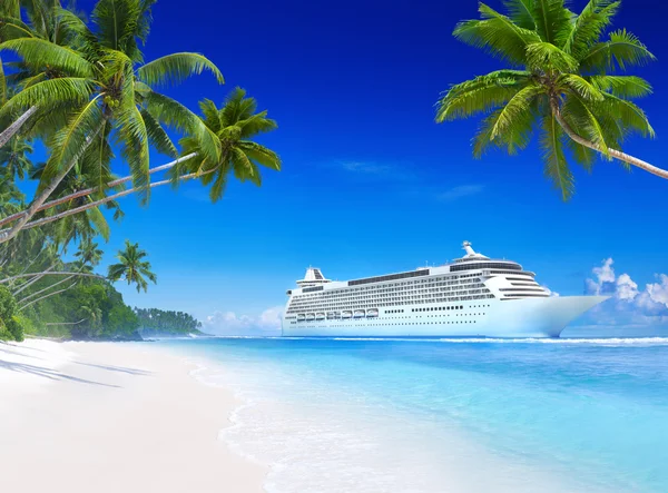 Cruise és strand — Stock Fotó