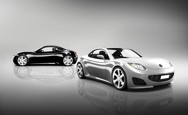 Two Sport Cars — Stock Photo, Image