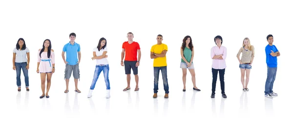 Group of People Standing — Stock Photo, Image