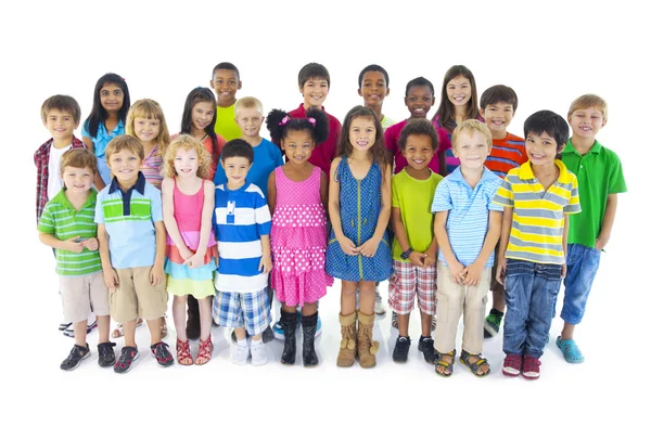 Large Group of Children — Stock Photo, Image