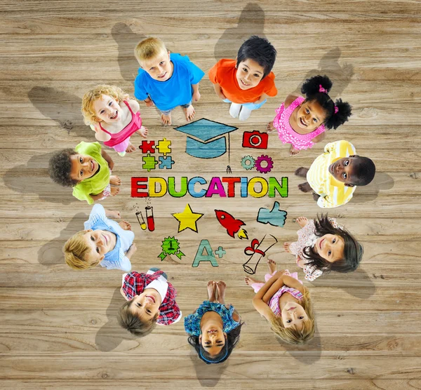 Group of Children with Education Concept — Stock Photo, Image