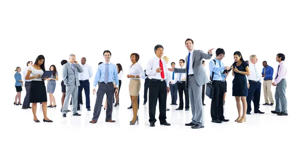 Group of Business People Talking — Stock Photo, Image