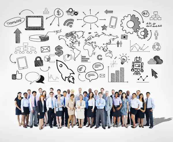 Group of Business team — Stock Photo, Image