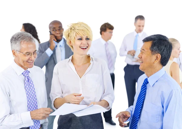 Reunião de empresários — Fotografia de Stock