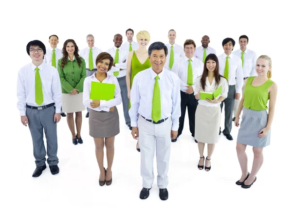 Green Business Meeting — Stock Photo, Image