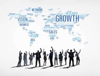 İş adamları kutlama yapıyor