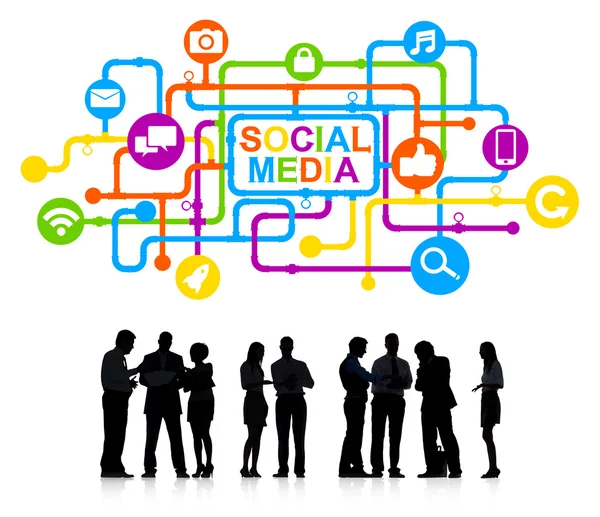 People and Social Media Concepts — Stock Photo, Image