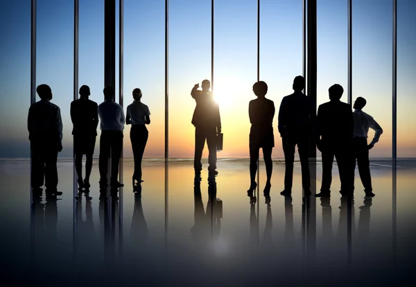 Business People in an Office Building — Stock Photo, Image