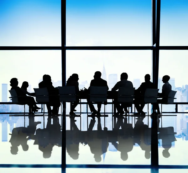 Reunião de empresários — Fotografia de Stock