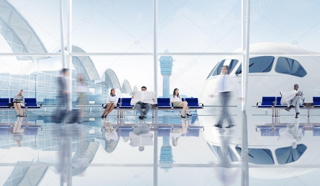 Business People In Airport