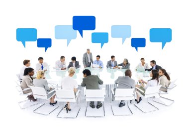 Toplantıdaki iş adamları