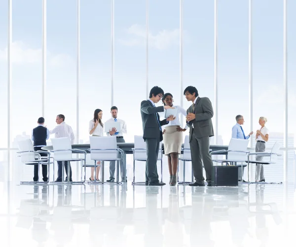 Empresários em reunião — Fotografia de Stock