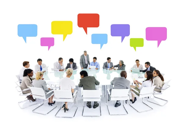 Business people at the meeting — Stock Photo, Image