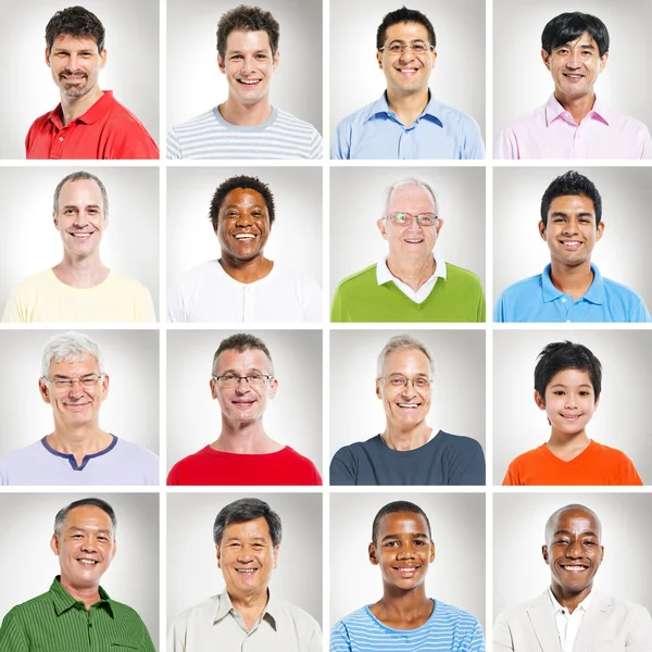 Grupo multiétnico de personas —  Fotos de Stock