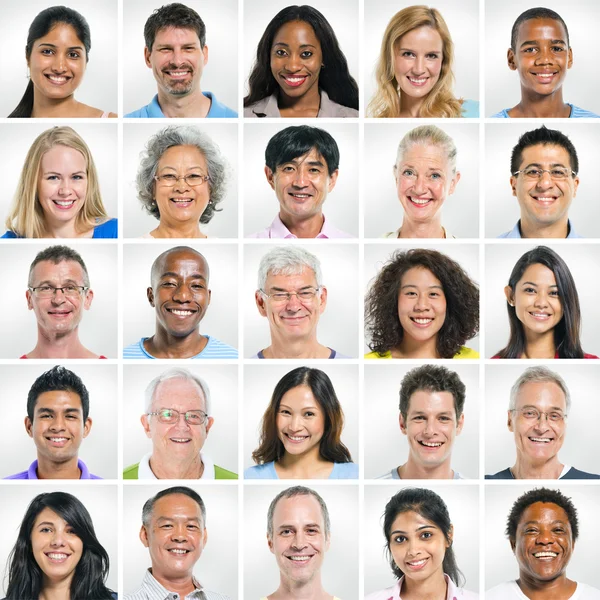 Group of smiling people — Stock Photo, Image