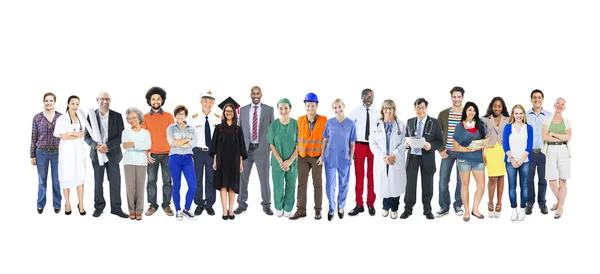 Group of Mixed Occupation People — Stock Photo, Image