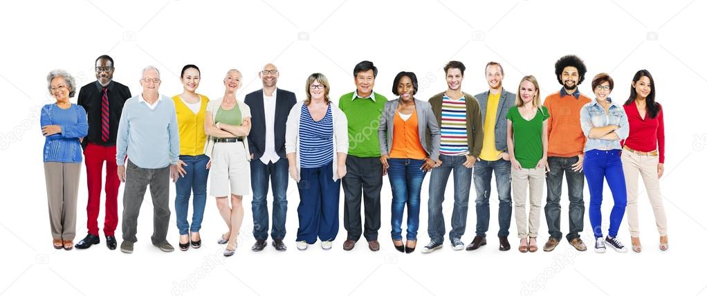 People of different ages and nationalities