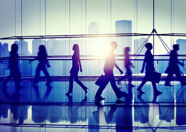 People Walking in Mall — Stock Photo, Image