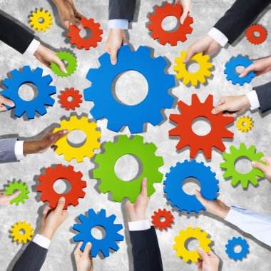 İnsanlar Holding dişli sembolleri