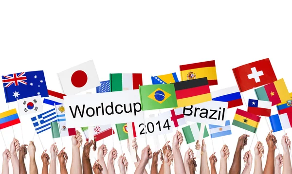 巴西 2014 年世界杯 — 图库照片