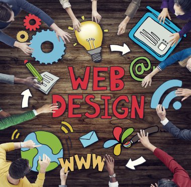 Word Web Tasarım etrafında insanlar