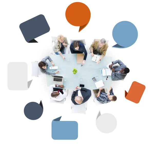 Group of Business People in Meeting — Stock Photo, Image