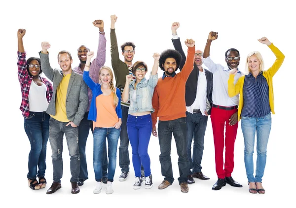 Group of People Celebrating — Stock Photo, Image