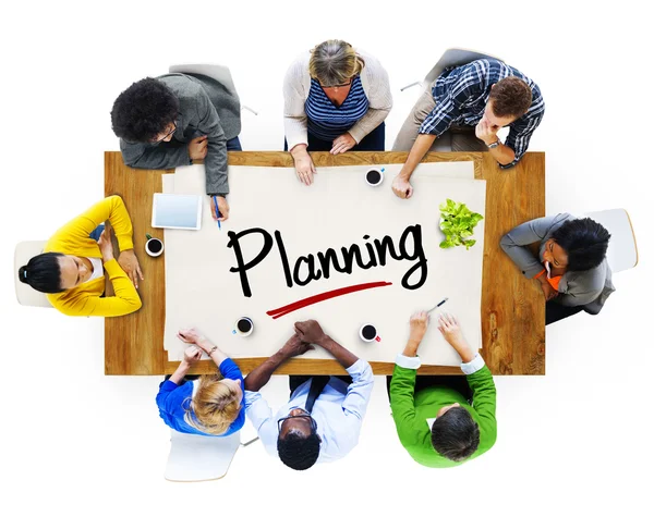 Mensen en planning concept — Stockfoto