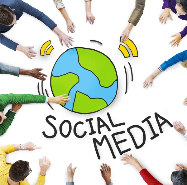 People and Social Media Concepts — Stock Photo, Image