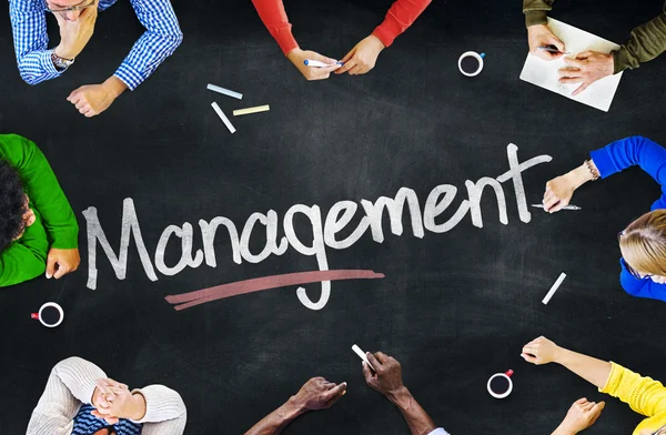 People Discussing About Management — Stock Photo, Image