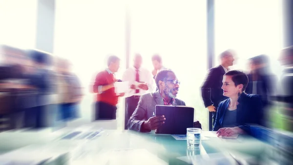 Empresarios en el seminario — Foto de Stock