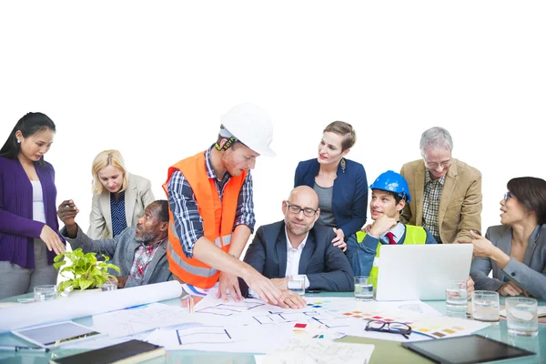 Professionele mensen in de vergadering — Stockfoto