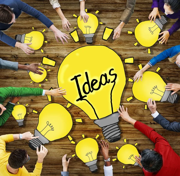 Conceptos de personas e ideas — Foto de Stock