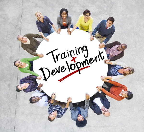 People and words Training Development — Stock Photo, Image