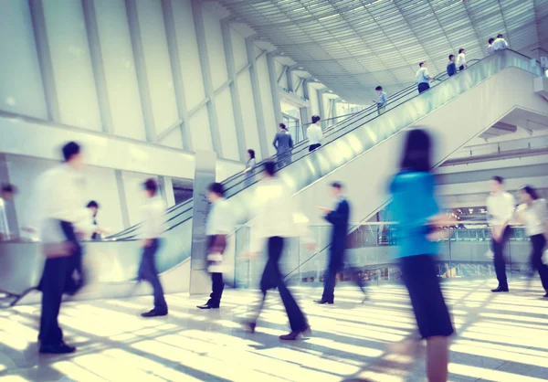 Mensen uit het bedrijfsleven Rush Hour Concept — Stockfoto