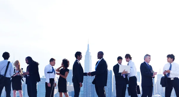 Business People Handshake — Stock Photo, Image