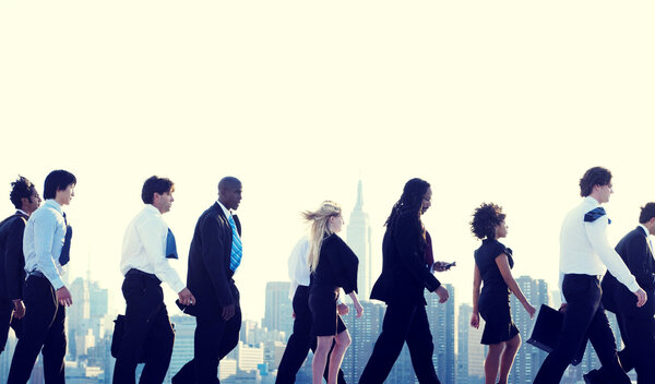 Business People in New York