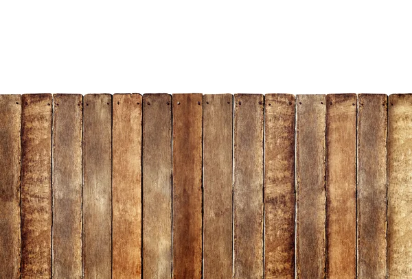 Valla de madera rústica — Foto de Stock