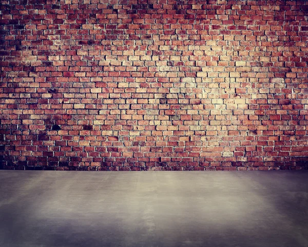 Empty Brick Wall — Stock Photo, Image