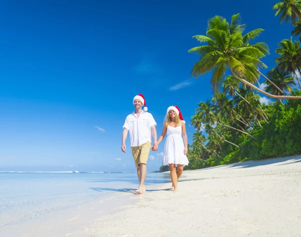 Paar am Strand — Stockfoto