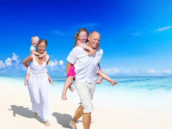 Family having fun — Stock Photo, Image