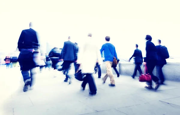 Business People  walking — Stock Photo, Image