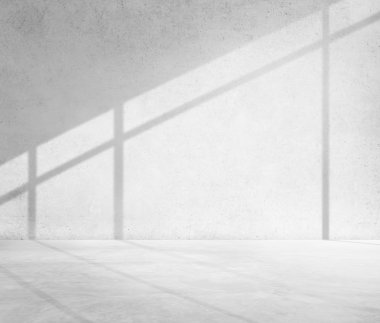 Beton Oda köşe gölge çimento duvar kağıdı kavramı