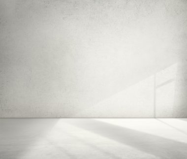 Beton Oda köşe gölge çimento duvar kağıdı kavramı
