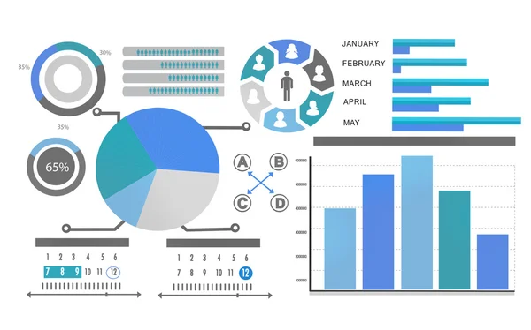 Planning Strategy Information — Stockfoto