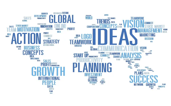 Global Ideas Creativity Inspiration Strategy — 스톡 사진